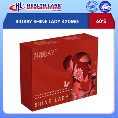 BIOBAY SHINE LADY (420MG X 60'S)